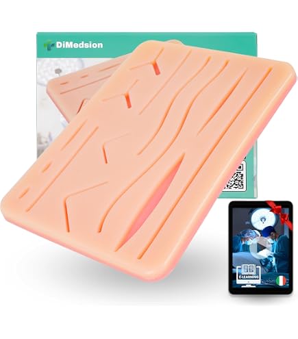Kit Per La Pratica Della Sutura, Pad Per L'allenamento Della Sutura, Kit Per Sutura Chirurgica, Pacchetto Per Esercizi Di Sutura Per Studenti Di Medicina Chirurgica, Set Di Modelli Di Sutura Della