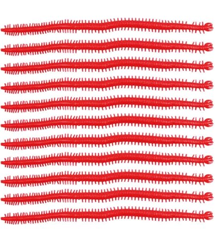 Kit 60 Esche Morbide A Coda Di T E Ami Da Pesca In Acciaio - Set Da 50 Ami (2#-3/0#) E 10 Esche Colorate Con Scatola Portaoggetti
