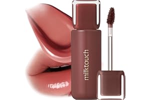 milktouch Jelly Fit Glow Lip Tint - Hydrating Lip Gloss with Long-Lasting Moisture, Color Stain, Lightweight Formula, Radiant Shine, Perfect for Daily Use, Korean Lip (10 Fallen Coco, 4ml)