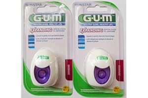 GUM Expanding Dental Floss 2030 43.3 Yd by GUM