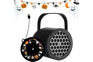 Halloween LED Projector Light Halloween Ambient Decor Lamp With 16 Patterns | Outdoor Ghost Projector Light for Outdoor Bedroom Living Room Theater Apartment Dormitory Backyard Party