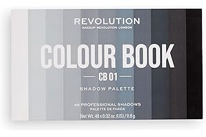 REVOLUTION BEAUTY LTD Revolution Paleta de Sombras Colour Book CB01, 269g