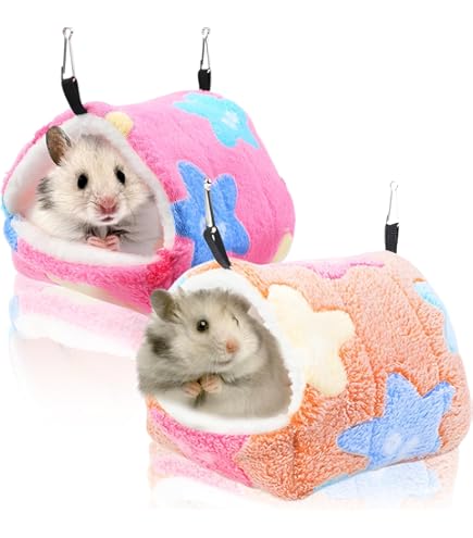 Lettino Morbido Per Criceti - Cuccia Antiscivolo In Velluto, Rimovibile E Lavabile, Colore Giallo - Foto 4