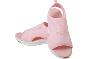 NUTTOPL Sandalias Mujer Casuales Sandalias Zapatos de Playa Sandalias de Senderismo en Verano Color Sólido Malla Transpirable Ligero y Cómodo