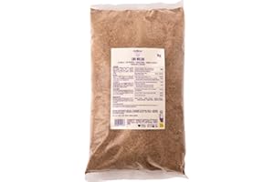 Graines de lin moulues 1 kg nut&me | Source de protéines | Riche en fibres | Sans gluten | Sans conservateurs ni additifs |