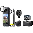 Insta360 X4 360° Camera 8K Video 5.7K60fps Action Cam 4K60fps 170° MaxView 64GB MicroSD Card Bundle
