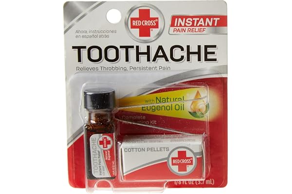 Croix-Rouge PPAX1236955 Gouttes de médicaments mal aux dents