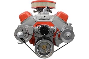 ICT BILLET BBC Alternator & Power Steering Pump Accessory Drive Brackets Kit for Electric Water Pump