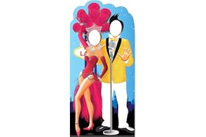 Star Cutouts Ltd SC597 Star Cutouts Cut Out of Vegas Couple Stand-in l Themed Party Decoration l Realistic Prop l Gifts for Fans & Parties