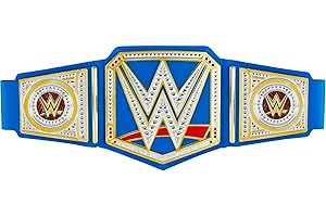MATTEL WWE Ceinture de championnat universelle pour jeu de rôle, style authentique avec ceinture réglable pour enfants âgés de 6 ans et plus