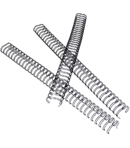 Dorsi Metallici Fellowes Per Rilegatura - 100 Pezzi, Argento, 12 Mm - Foto 5