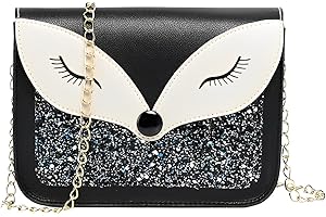 Vologle Borsa a Tracolla per Ragazze, Principessa Borsa per Bambina，alla Moda, Mini Piacevole Borsa a Tracolla, Idea Regalo Piccola Ragazza Compleanno Natale