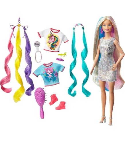 Barbie Life In The City Brooklyn Roberts Doll With Braided Hair | Sparkly Dress, Pet Kitten & Theater Accessories - View #2