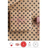 5li Paket Kağıdı, 25m Paket İpi ve 35 adet Stickerdan oluşan ambalaj seti