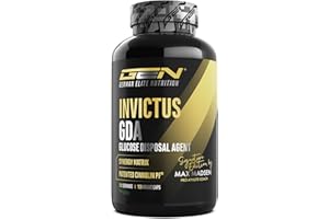 ‎GEN GERMAN ELITE NUTRITION Invictus G.D.A - Hochdosierter GDA Komplex mit Berberin, Cinnulin PF® (Zimtextrakt) & bioaktiver R-Alpha -Liponsäure - 120 vegane Kapseln