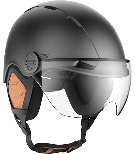 Casque De Ski Et Vélo CGM EBI Unisexe Adulte - Double Certification, Visière, Intérieur Amovible, Taille XL