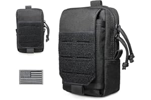 WYNEX Taktyczna kieszeń EDC, kieszenie Molle Utility, organizer na gadżety, uchwyt na telefon, saszetka biodrowa, saszetka na smartfona, kabura na narzędzia, kieszeń