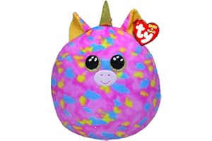 Ty UK Ltd 200755 Fantasia Squishaboo 25 cm jednorożec kissen, wielokolorowe