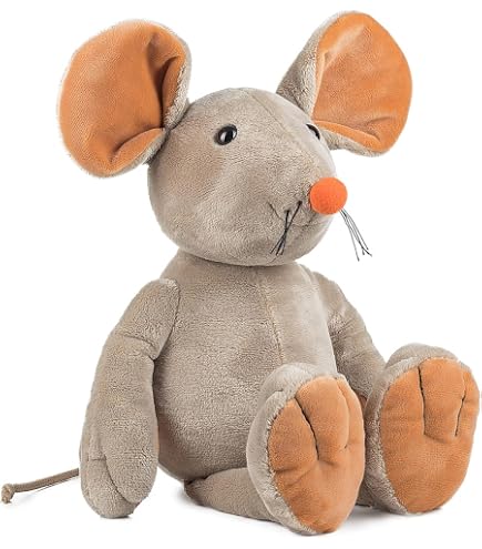 Grandi Giochi Topo Gigio, Soft Plush Classic Version with Jeans