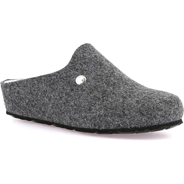 Grunland DABY Ciabatta Donna In Pelle Blu - Comoda Zeppa 2cm, Taglia 37 - Primavera/Estate