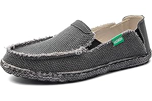 FLIOZY Herren Espadrilles Segelschuhe Faulenzer Flache Freizeitschuhe Atmungsaktive Fahrschuhe Bequeme Slipper Bootsschuhe Deckschuhe