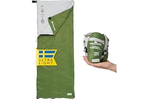 Trinordic Śpiwór Letni Koc 700g – z Zamkiem Błyskawicznym z Blokadą, Śpiwór dla Dorosłych