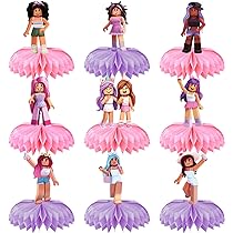 Buy 9 Pcs Toy Game Honeycomb Centerpieces, Toy Inspired Story Party Supplies Toy Story Centerpieces For Tables Double Sided Table Centerpieces With 50 Stickers For Party Baby Shower Photo Booth Props