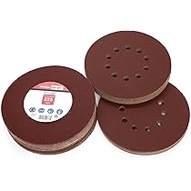 Woltersberger® 50 Pièces Disques Abrasifs Excentriques 180mm