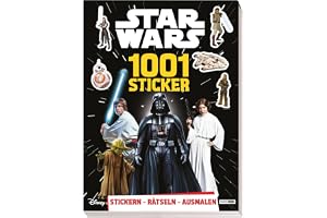 Star Wars: 1001 Sticker - Stickern - Rätseln - Ausmalen: Activityblock mit 1001 Stickern