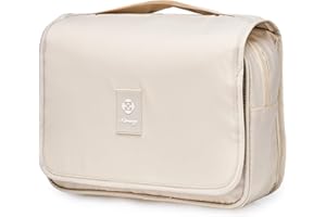 NARWEY Kulturtasche Damen Gross - Kulturtasche Zum Aufhängen, Kulturbeutel für Damen & Herren Kosmetiktasche - Waschtasche