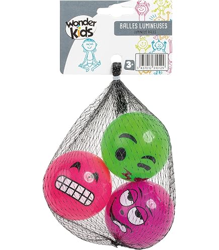 48 Balles Rebondissantes Lumineuses Halloween - Brillent Dans Le Noir - Pour Fêtes Et Jeux Enfants - 3