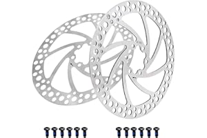 Fippy 180mm Disque de Frein Rotors 2 PCS en Acier Inoxydable Vélo Frein À Disque Center Lock Rotor avec 12 Boulons Fit pour Vélo De Route, VTT, VTT, BMX