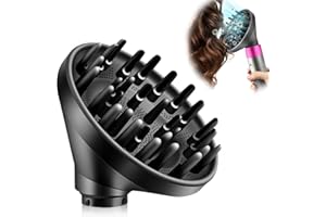MOUPAA Tragbarer Haardiffusor-Aufsatz für Dyson für Airwrap HS05 HS03 HS01, Haartrockner-Diffusordüse, umwandelbar für Airwrap Styler in Haartrockner