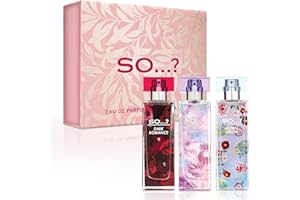 SO…? Premium Womens Perfume Gift Set, Sorbet Dream, Dark Romance, Floral Crush, Eau De Parfum with Long Lasting Fragrance -Travel Size Mini Perfume for Girls, Ladies Gift Sets (3 x 30ml)