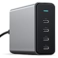 SATECHI 165W USB-C 4-Port GaN Charging Station – Compatible with MacBook Pro/Air M1 M2 M3, iPad Pro M4, iPhone 16 Pro Max/16 Pro/16/16 Plus