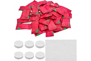 Txeouse 100 Pezzi Mini Asciugamani Compressi,Salviette Monouso, Cotone,Portatile,Assorbente,Usa E Getta,Per Viaggi Casa Attività All'aperto