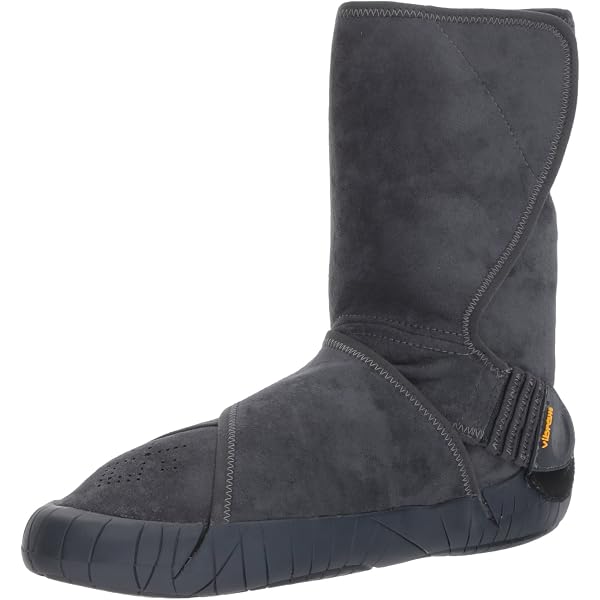 Bottes Vibram Furoshiki Mid Boot Gris Toile - Taille Moyenne (M) - Homme - Neuf Avec Emballage