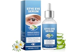 MUIEFE Stye Eye Treatment, Natural Gentle Stye Eye Serum Drops for Styes Chalazion and Blepharitis, Fast Acting Restore Healthier Eye Skin, 30ml