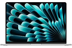 Apple 2025 MacBook Air 15-inch Laptop with M4 chip: Built for Apple Intelligence, 15.3-inch Liquid Retina Display, 16GB Unified Memory, 512GB SSD Storage, 12MP Center Stage Camera, Touch ID; Silver