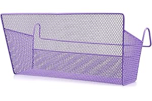 SUMNACON 1 x Hängekorb für Schlafsaal, Bett, Büro, Schule, Etagenbett (lila)