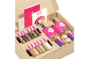 Craftly DO YOUR TEQUILA Infusion Kit, DIY Set to Create Your Own Tequila Flavour, Exciting Gift Set, 12 Woods and Spices in Beautiful Jars, Effect Shot Glasses