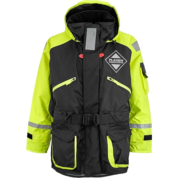 FLADEN RESCUE SYSTEM - One Piece Immersion Black and Yellow