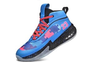 ASHION Kinder Sneaker Basketballschuhe Jungen Basketball Shuhe Mesh Sneaker Tennis Walking Schuhe