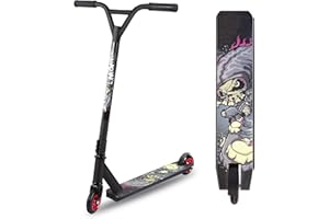 Aragallant Patinete Freestyle, Patinetes de Acrobacias, Patinete Scooter Freestyle, Stunt Scooter para Nios y Nias a Partir de 7 aos, Rodamientos ABEC-9, 360° Trucos y Saltos Carga 100kg