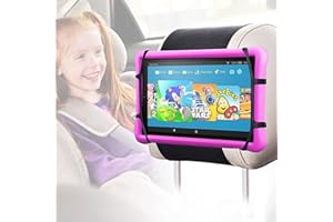 Arozxin Supporto Tablet Auto, Supporto Poggiatesta per Auto, Porta Tablet Auto, Supporto Universale per Tutti 7-9,7 Pollici Schermo Dispositivi, iPad, Kindle, Amazon Kindle Fire, Nintendo Switch, Tab