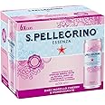 San Pellegrino Essenza Sparkling Dark Morello Cherry & Pomegranate Sparkling Mineral Water, 11.16 fl oz ℮ 330 ml, 6 Pack