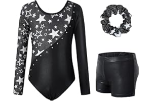 JiAmy body ginnastica artistica ragazza per 3-12 anni