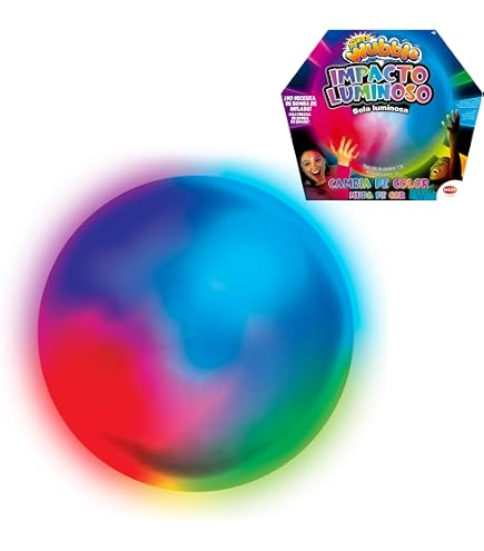 Bizak Wubble brille dans l'obscurité, bulle d'air avec laquelle vous pouvez jouer comme si c'était un ballon, vous pouvez la lancer, la frapper et la