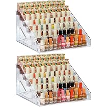 Rangement Vernis à Ongles 84 Bouteilles de Peinture 7 Niveaux Support Acryliq