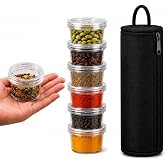 Quick Insta Fashion 5-Layer BPA-Free Formula Storage Container, Portable, Non-Spill Snack Cup for Travel & Home, Food-Grade M
